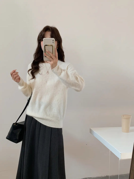 Pure Cashmere Cardigan – Women’s Soft & Lightweight Knit Sweater