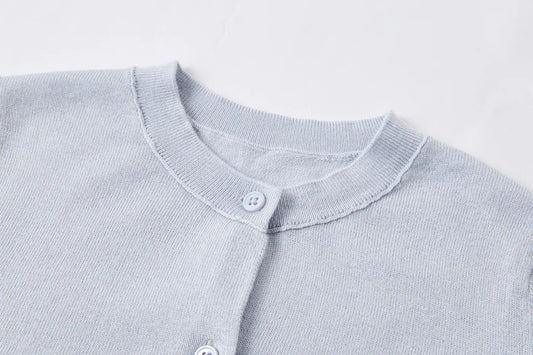 Pure Mulberry Silk & Cashmere Cardigan Kids