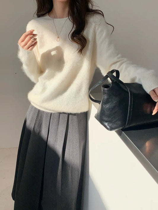 Pure Cashmere  Cardigan – Women’s Soft & Lightweight Knit Sweater