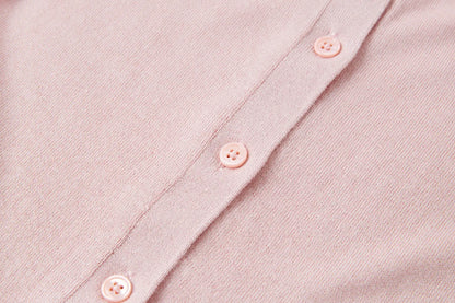Pure Mulberry Silk & Cashmere Cardigan Women