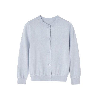 Pure Mulberry Silk & Cashmere Cardigan Kids