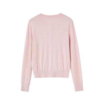 Pure Mulberry Silk & Cashmere Cardigan Women